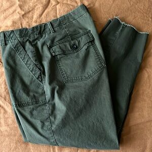 Banana Republic Factory 14 Olive Ankle Girlfriend Chino
